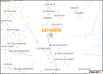 map of Goth Sānd