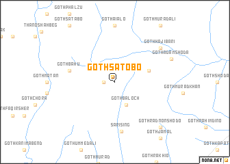 map of Goth Satobo