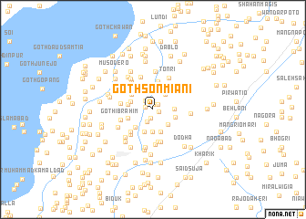 map of Goth Son Miāni