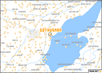 map of Goth Usmān
