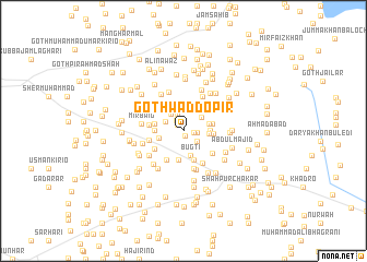 map of Goth Waddo Pīr