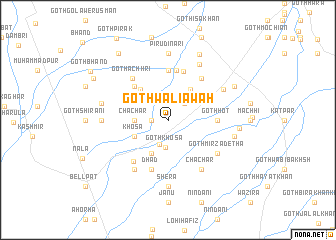 map of Goth Waliawah