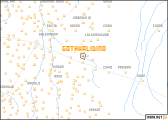 map of Goth Walidino