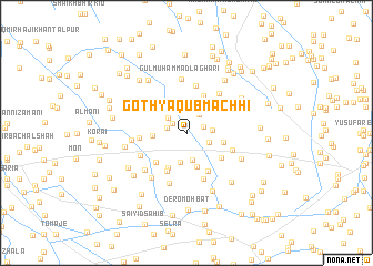 map of Goth Yaqūb Māchhi