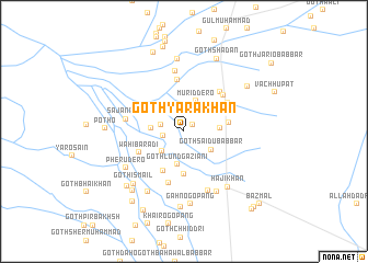 map of Goth Yāra Khān