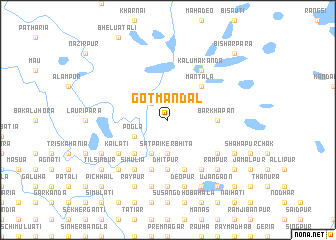 map of Gotmandal