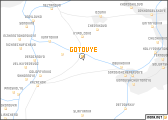 map of Gotov\