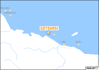 map of Gotowasi