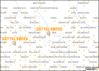 map of Göttelsberg