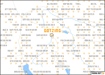 map of Gotzing