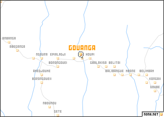 map of Gouanga