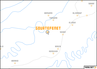 map of Gouatéfénet