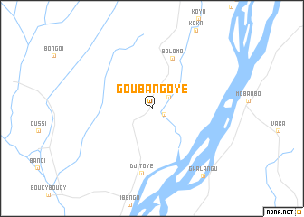 map of Goubangoyé
