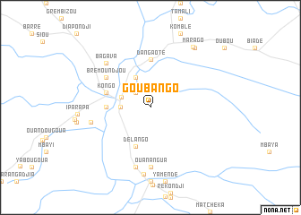 map of Goubango