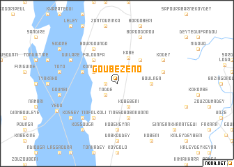 map of Goubé Zéno