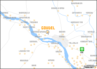 map of Goudel