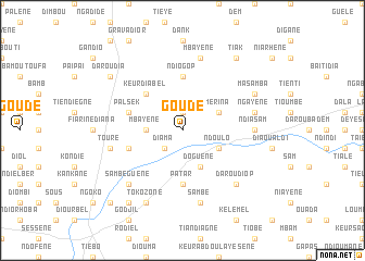 map of Goudé