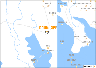 map of Goudjari