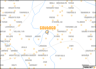 map of Goudogo