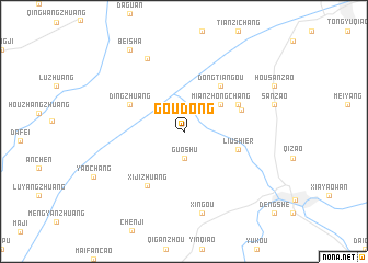 map of Goudong