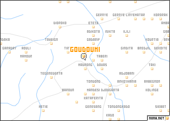 map of Goudoumi