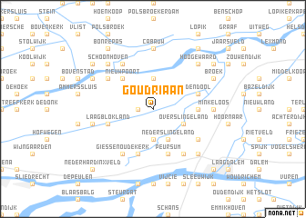 map of Goudriaan