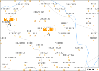 map of Goudri