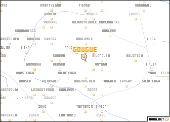 map of Gougué