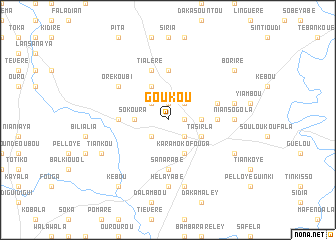 map of Goukou