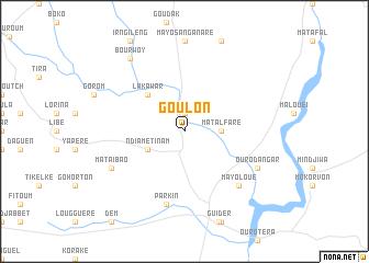 map of Goulon