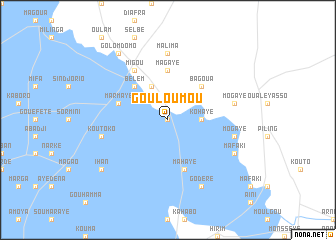 map of Gouloumou