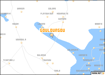 map of Goulourgou