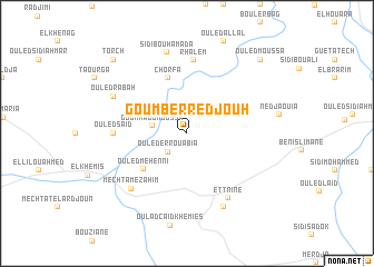 map of Goum Berredjouh