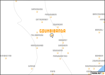 map of Goumbibanda