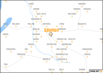 map of Goundi I