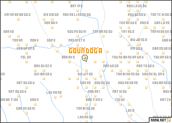 map of Goundoga