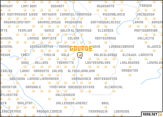 map of Gourde