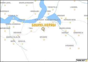 map of Gourel Keradi