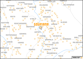 map of Gourianá