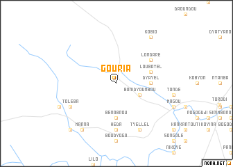 map of Gouria
