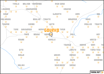 map of Gourko