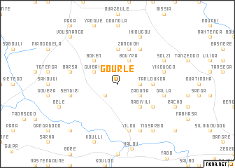 map of Gourlè