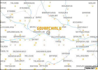 map of Govarchīnlū