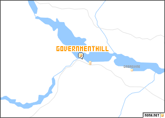 map of Government Hill