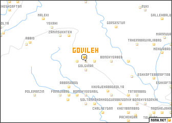 map of Govīleh