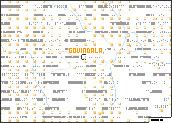 map of Govindala