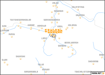 map of Gowdar