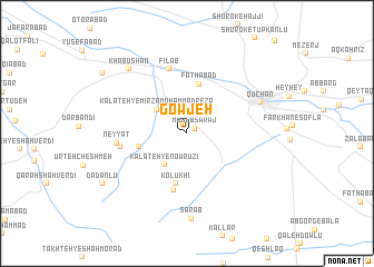 map of Gowjeh