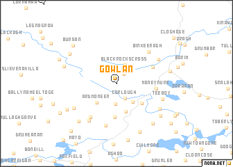 map of Gowlan