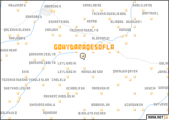 map of Gowy Daraq-e Soflá